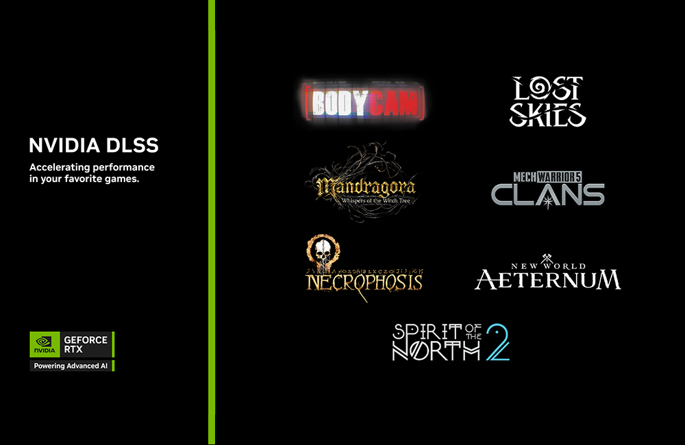 NVIDIA Announces Global Availability of GeForce RTX 5060 GPUs and Expands DLSS 4 Integration Across Leading Game Titles
