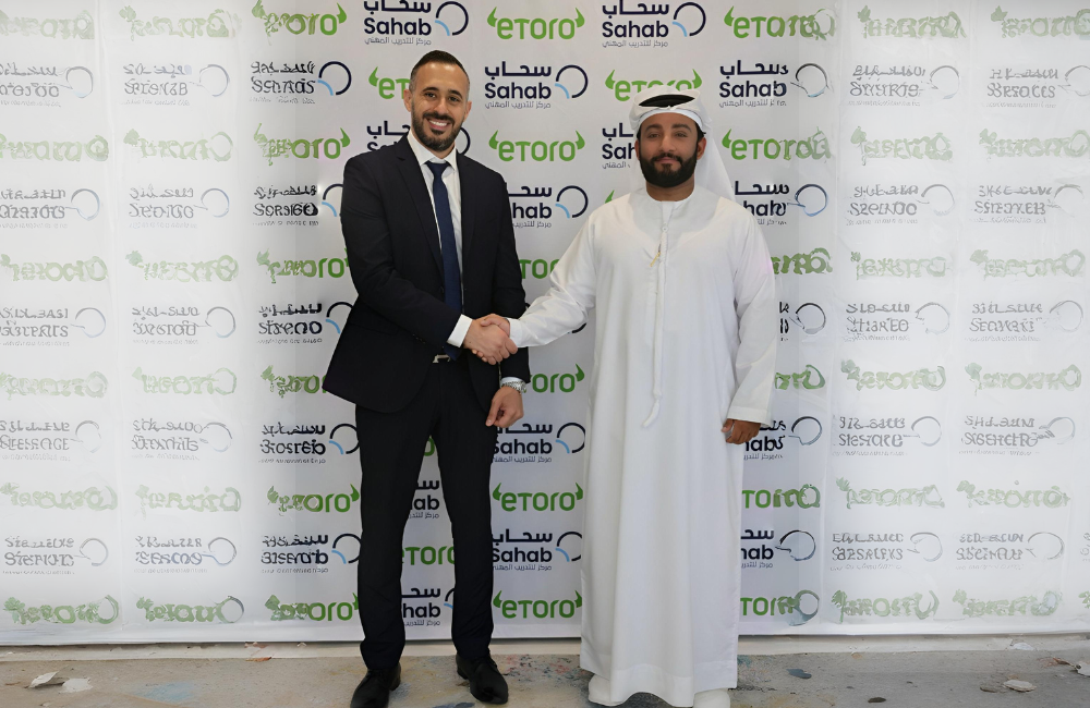 eToro and Emirati-founded Sahab School Partner
