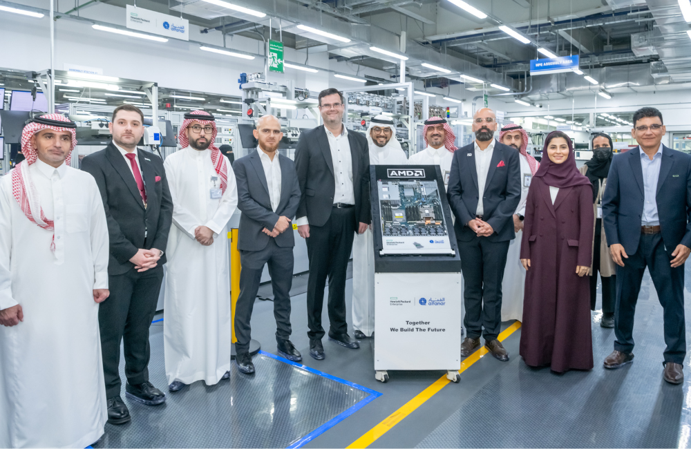 HPE and AMD celebrate launch of new ‘Saudi Made’ server