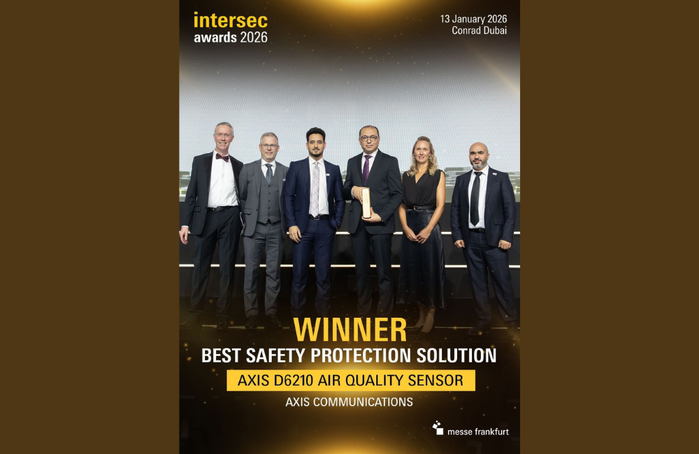 Axis Communications Wins Big at Intersec Awards 2026