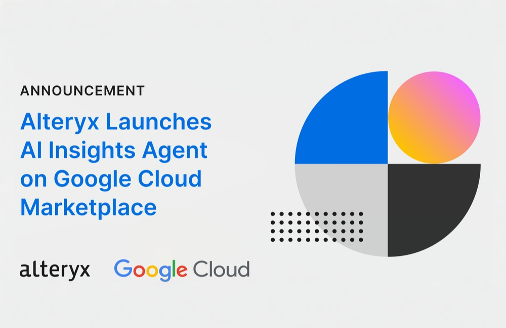 Alteryx Launches AI Insights Agent on Google Cloud Marketplace