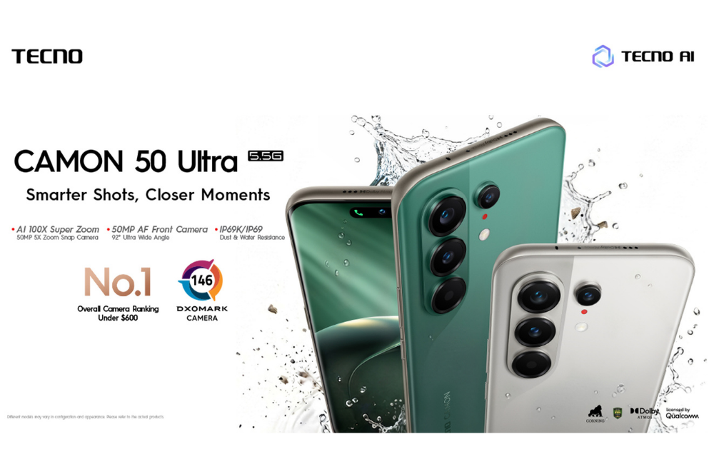 TECNO Launches AI-Powered CAMON 50 Ultra 5.5G in Saudi Arabia