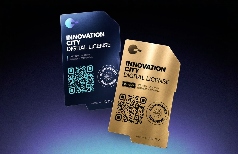 Innovation City Launches World’s First Blockchain Digital Business Identity