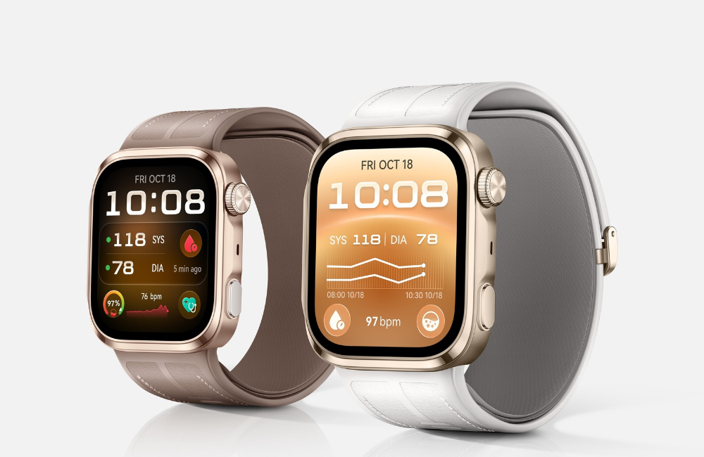 The world’s first CE Certified Watch for Blood Pressure Measurement